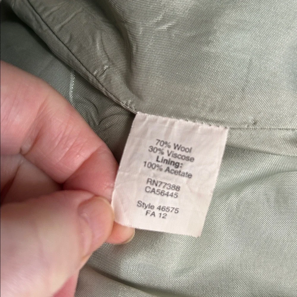 J. Crew Classic Jade Green Pencil Skirt sz 6 - Picture 6 of 6